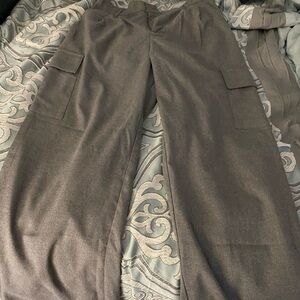 NWOT Hollister Ultra High Rise Gray Pants NWOT